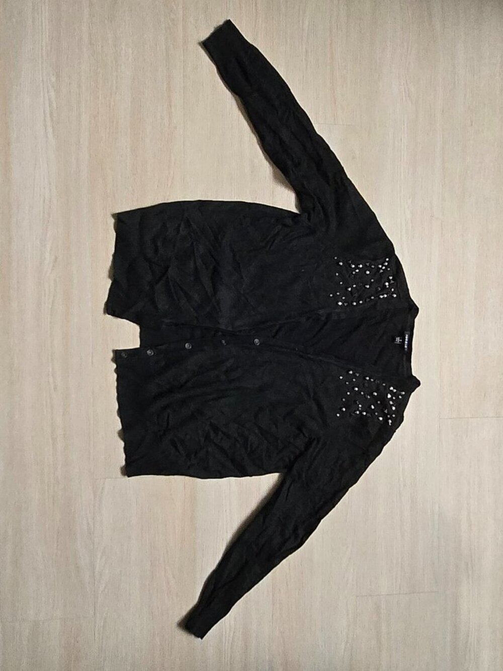 Torrid Black embellished cardigan